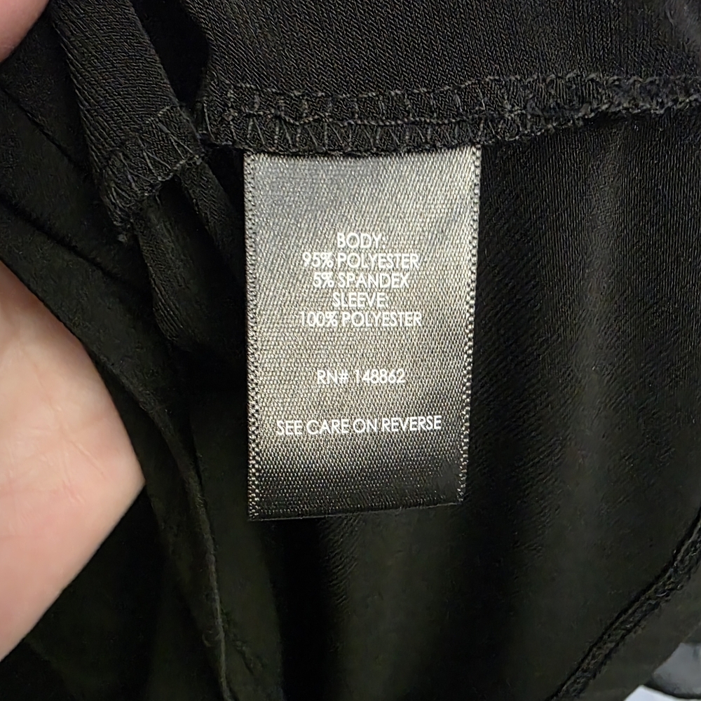 Torrid Black Long Sleeve Top - Picture 4 of 9